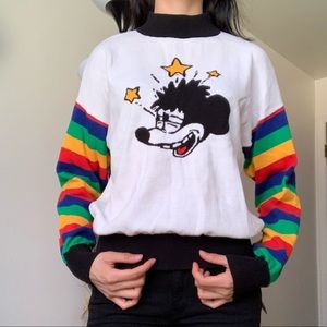 🍄BOGO 50% OFF🍄 Mickey Multi colored sweater